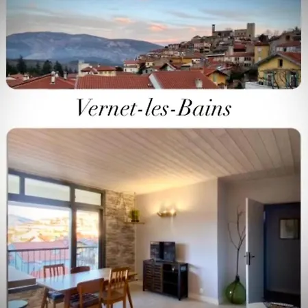 Appartement Vue Magnifique à Vernet-les-Bains Extérieur photo